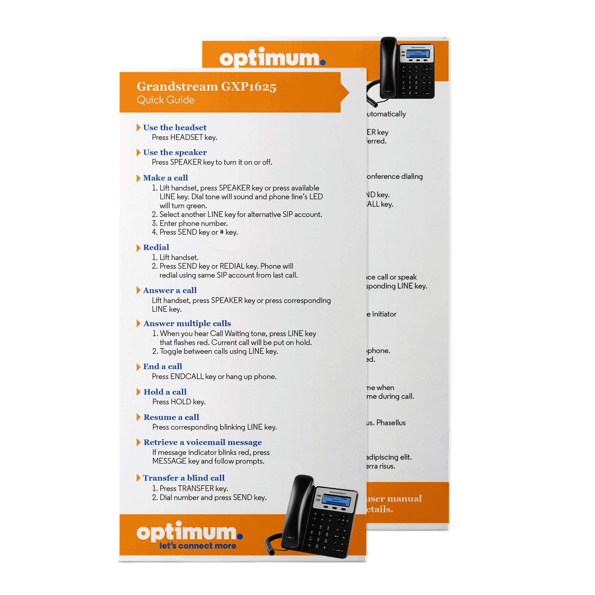 Optimum Phone Guide